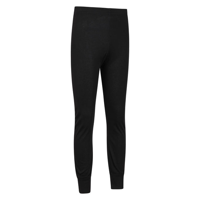 Black - Side - Mountain Warehouse Mens Talus Base Layer Bottoms