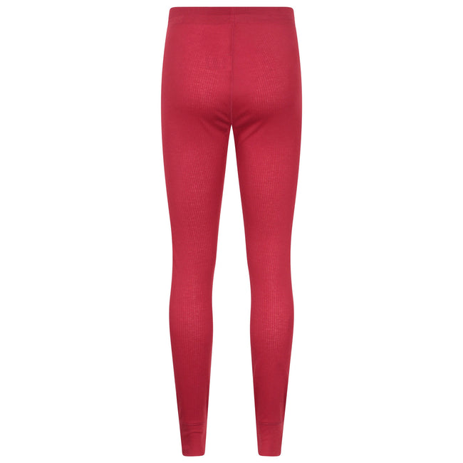 Red - Back - Mountain Warehouse Mens Talus Base Layer Bottoms