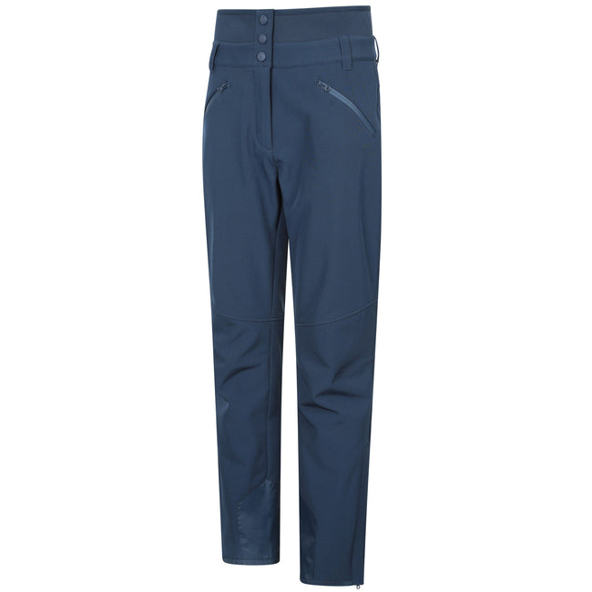 Dark Blue - Side - Mountain Warehouse Womens-Ladies Avalanche RECCO High Waist Ski Trousers