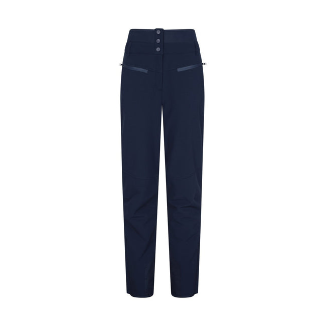Navy - Front - Mountain Warehouse Womens-Ladies Avalanche RECCO High Waist Ski Trousers