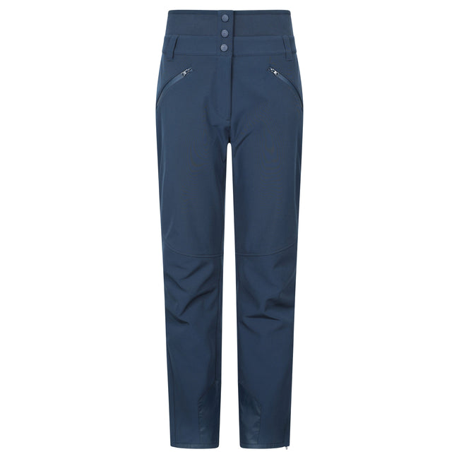 Dark Blue - Front - Mountain Warehouse Womens-Ladies Avalanche RECCO High Waist Ski Trousers