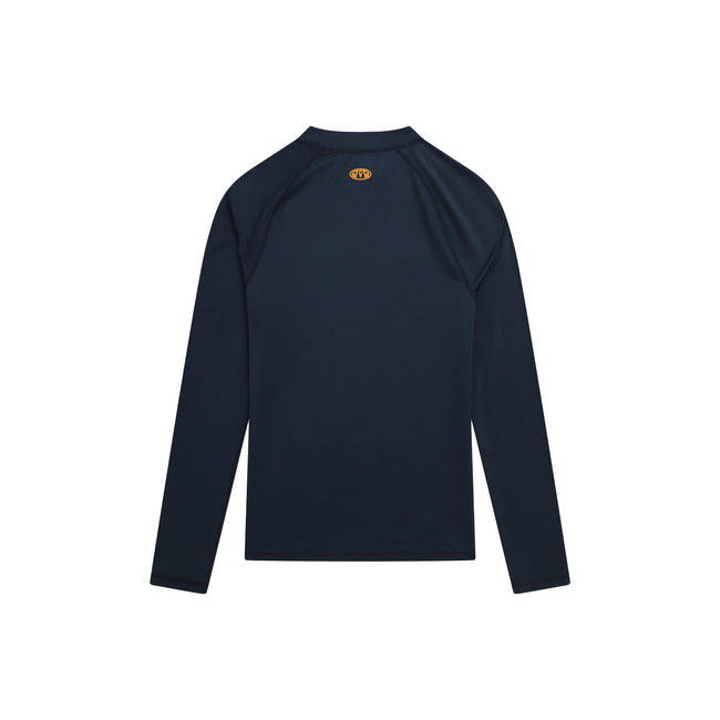 Navy - Back - Animal Mens Sonny Logo Rash Guard