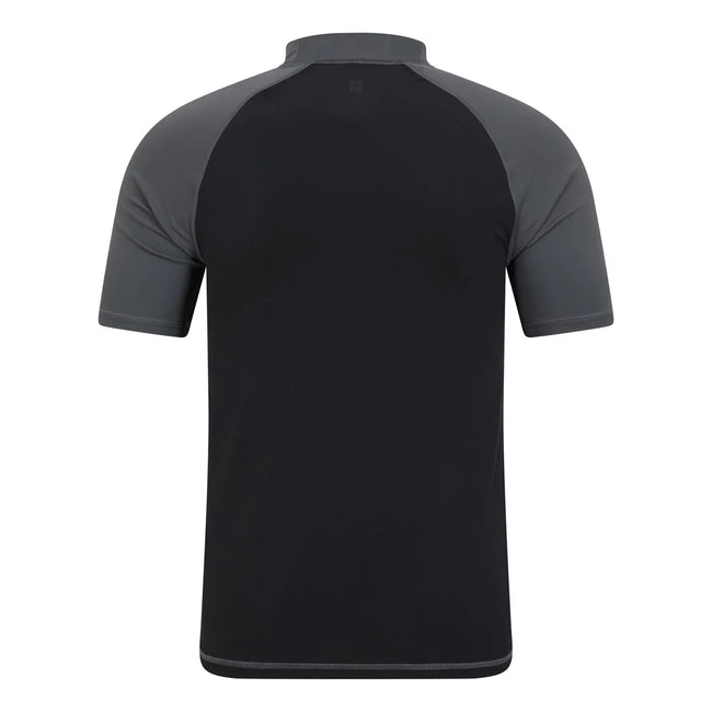 Dark Grey - Side - Mountain Warehouse Mens UV Protection Rash Guard