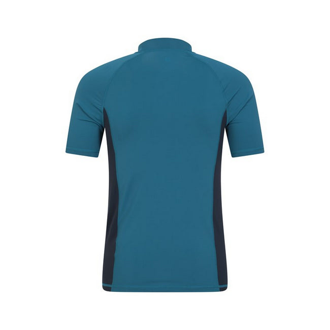 Indigo - Back - Mountain Warehouse Mens UV Protection Rash Guard