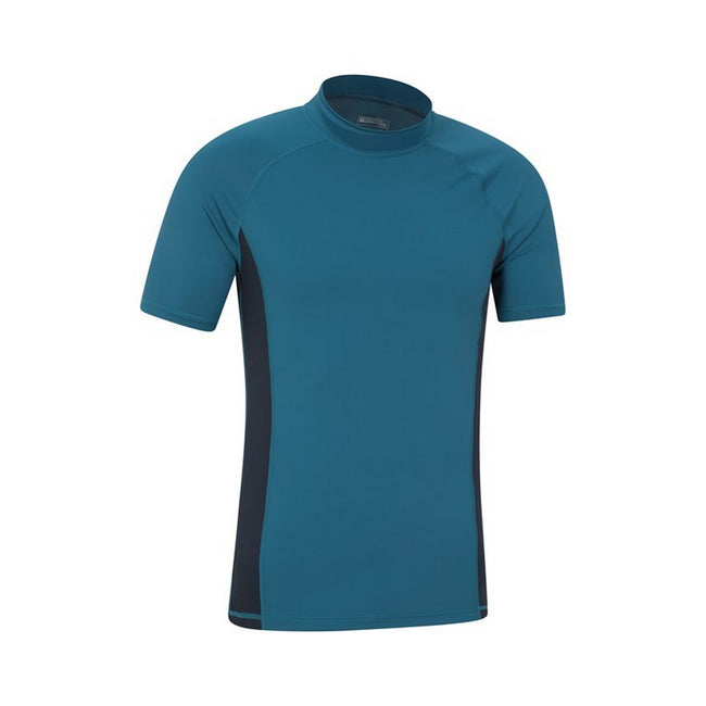Indigo - Side - Mountain Warehouse Mens UV Protection Rash Guard