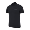 Black - Side - Mountain Warehouse Mens UV Protection Rash Guard