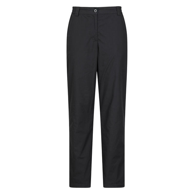 Black - Front - Mountain Warehouse Womens-Ladies Trek II Regular Winter Trousers