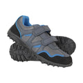 Navy - Close up - Mountain Warehouse Childrens-Kids Mars Trainers