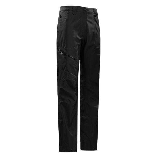 Black - Side - Mountain Warehouse Womens-Ladies Ultra Inca Waterproof Hiking Trousers