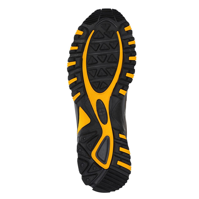 Green - Close up - Mountain Warehouse Mens Shadow Softshell Waterproof Walking Shoes
