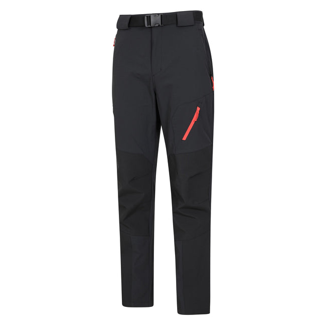 Black - Lifestyle - Mountain Warehouse Mens Forest Water Resistant Hiking Trousers
