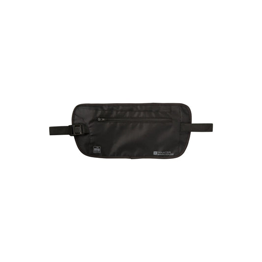 Black - Front - Mountain Warehouse RFID Blocking Waist Bag