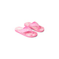 Pink - Front - Animal Childrens-Kids Swish Recycled Flip Flops