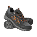 Black - Pack Shot - Mountain Warehouse Mens Path Waterproof Walking Shoes