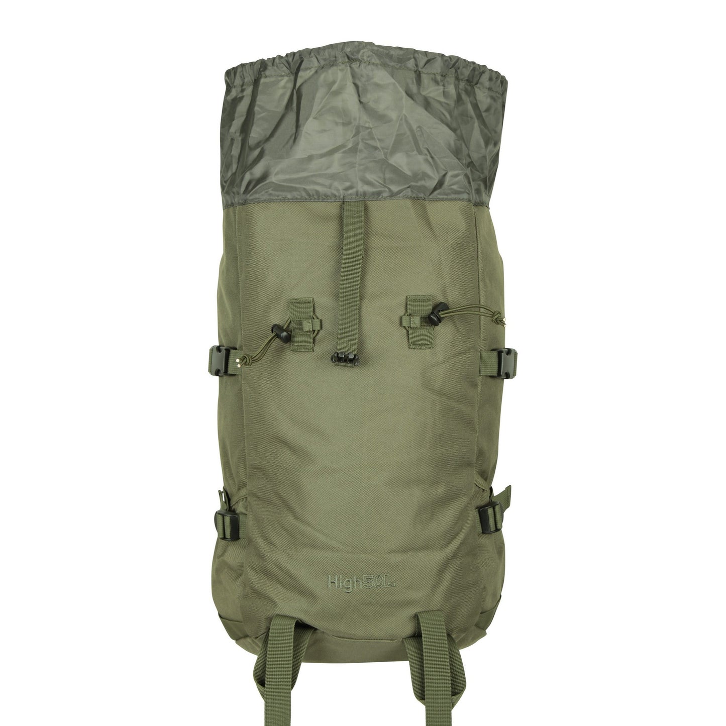 Green - Pack Shot - Mountain Warehouse High 50L Backpack