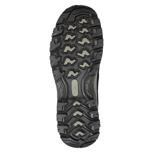 Black - Pack Shot - Mountain Warehouse Mens Voyage Suede Waterproof Boots