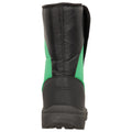 Green - Side - Mountain Warehouse Childrens-Kids Caribou Adaptive Striped Snow Boots