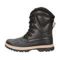 Black - Pack Shot - Mountain Warehouse Mens Arctic Thermal Snow Boots