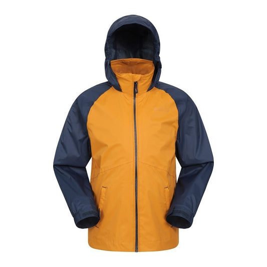 Yellow - Front - Mountain Warehouse Childrens-Kids Torrent II Waterproof Jacket