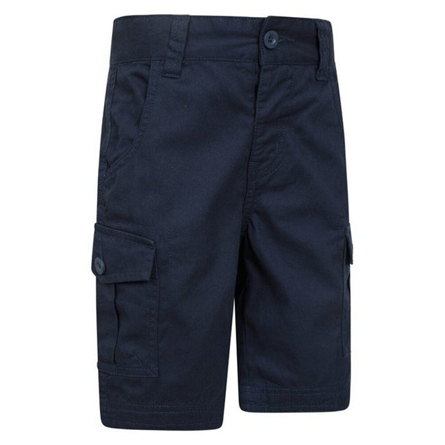 Navy - Lifestyle - Mountain Warehouse Childrens-Kids Cargo Shorts