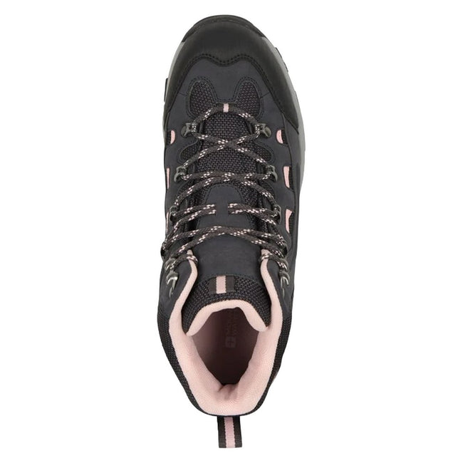 Dark Purple - Pack Shot - Mountain Warehouse Womens-Ladies Adventurer Waterproof Walking Boots