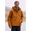 Burnt Orange - Front - Mountain Warehouse Mens Fell II 3 in 1 Jacket