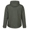 Dark Khaki - Back - Mountain Warehouse Mens Fell II 3 in 1 Jacket