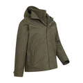 Khaki - Back - Mountain Warehouse Mens Fell II 3 in 1 Jacket