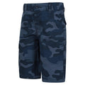 Navy - Lifestyle - Mountain Warehouse Childrens-Kids Camo Cargo Shorts