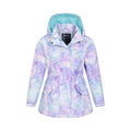 Blue - Pack Shot - Mountain Warehouse Childrens-Kids Dale Lightweight Waterproof Jacket