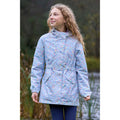 Corn Blue - Front - Mountain Warehouse Childrens-Kids Dale Lightweight Waterproof Jacket