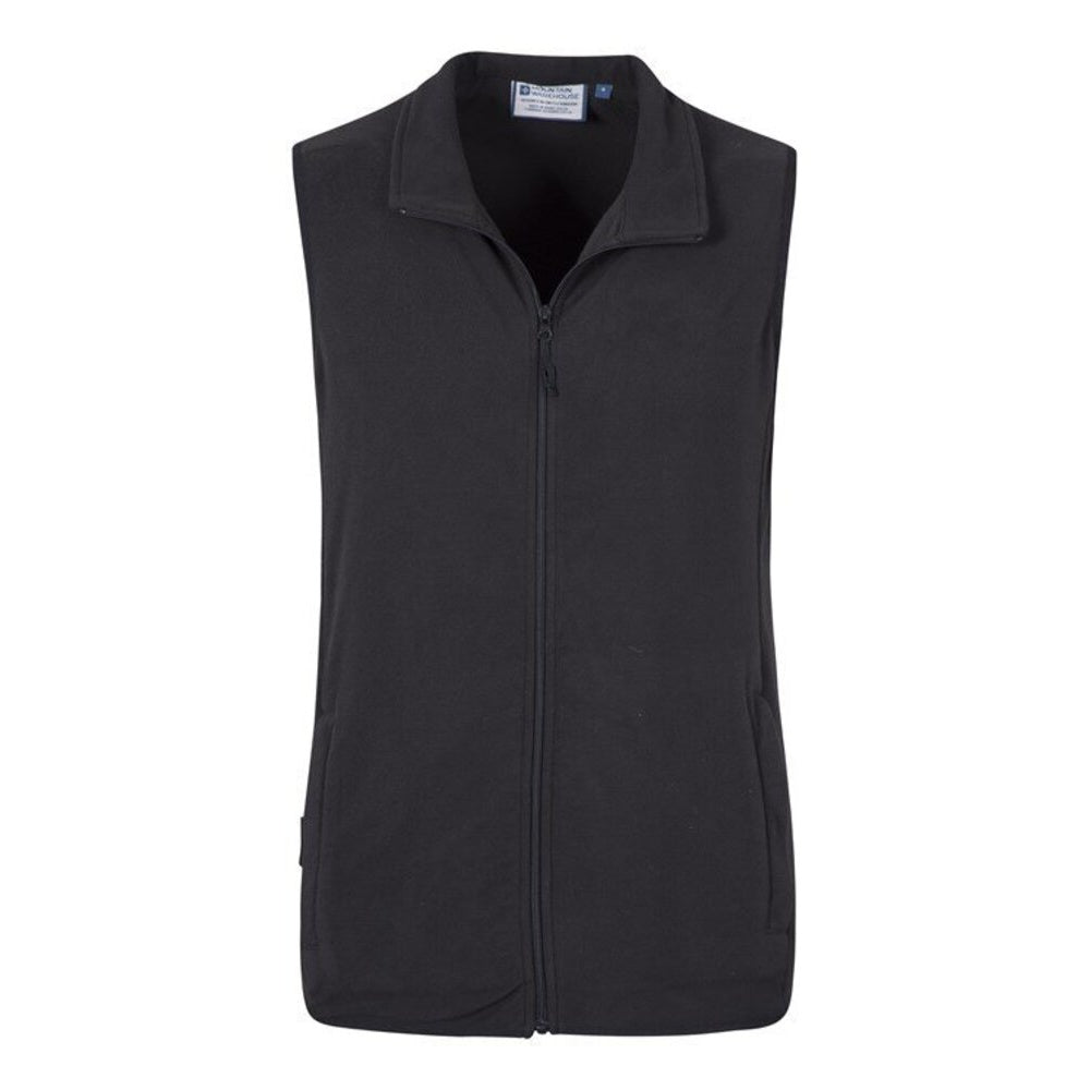 Black - Lifestyle - Mountain Warehouse Mens Alder Microfleece Gilet