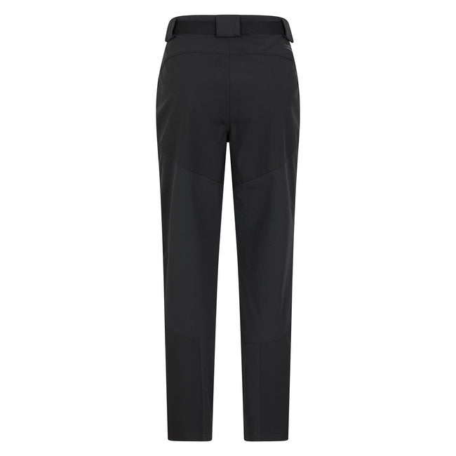 Black - Back - Mountain Warehouse Mens Forest Hiking Trousers
