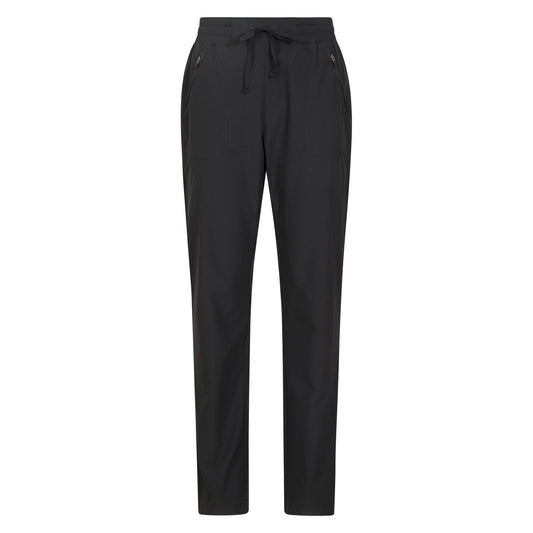 Black - Front - Mountain Warehouse Womens-Ladies Explore Hiking Trousers