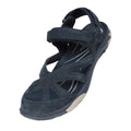 Navy - Back - Mountain Warehouse Womens-Ladies Sussex Wolverine Suede Sandals