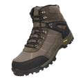 Khaki Green - Front - Mountain Warehouse Mens Storm Extreme Suede Waterproof Hiking Boots
