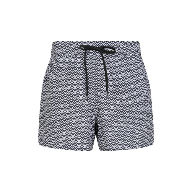 Monochrome - Front - Mountain Warehouse Womens-Ladies Patterned Stretch Boardshorts