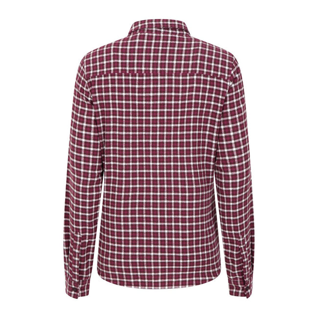 Berry - Back - Mountain Warehouse Womens-Ladies Willow Flannel Shirt
