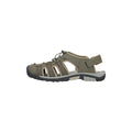 Khaki - Pack Shot - Mountain Warehouse Mens Trek Sandals