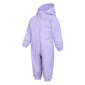 Lilac - Lifestyle - Mountain Warehouse Childrens-Kids Spright Waterproof Rain Suit