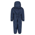 Navy - Back - Mountain Warehouse Childrens-Kids Spright Waterproof Rain Suit