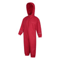 Red - Side - Mountain Warehouse Childrens-Kids Spright Waterproof Rain Suit