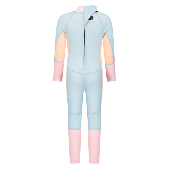 Orange - Back - Mountain Warehouse Childrens-Kids Wetsuit