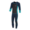 Teal - Side - Mountain Warehouse Childrens-Kids Wetsuit
