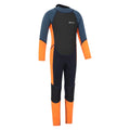 Bright Orange - Back - Mountain Warehouse Childrens-Kids Wetsuit