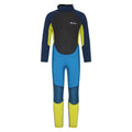 Bright Blue - Front - Mountain Warehouse Childrens-Kids Wetsuit