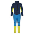 Bright Blue - Back - Mountain Warehouse Childrens-Kids Wetsuit