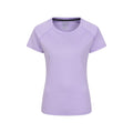 Lilac - Back - Mountain Warehouse Womens-Ladies Endurance T-Shirt
