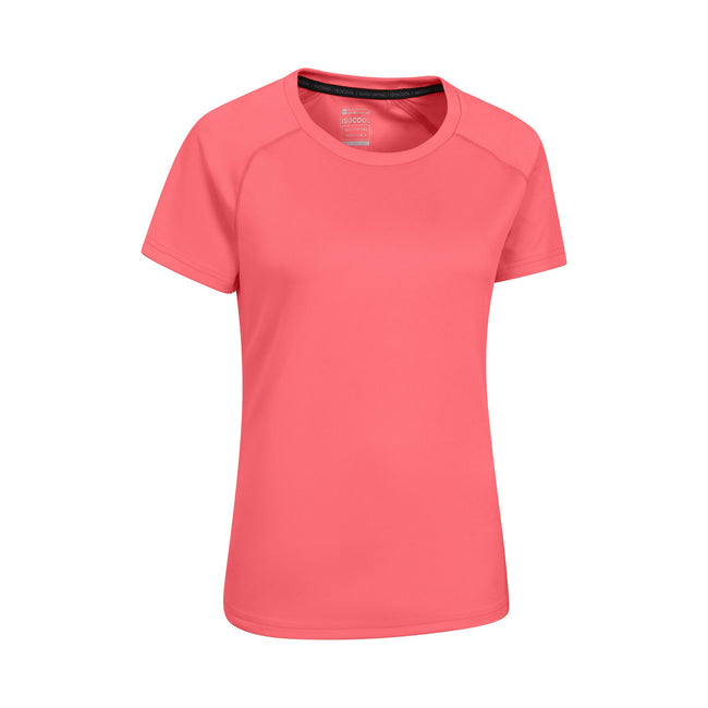 Pink - Pack Shot - Mountain Warehouse Womens-Ladies Endurance T-Shirt