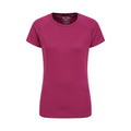 Purple - Back - Mountain Warehouse Womens-Ladies Endurance T-Shirt